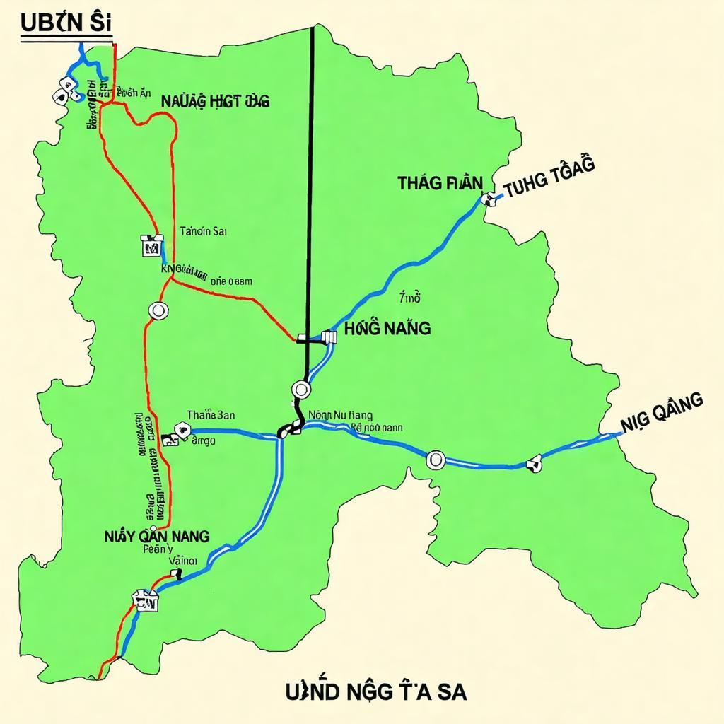 Hướng dẫn đường đi chi tiết đến UBND Phường Ngã Tư Sở từ các điểm lân cận